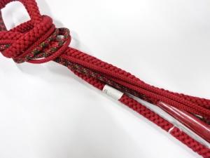 未使用品　正絹　手組帯締め